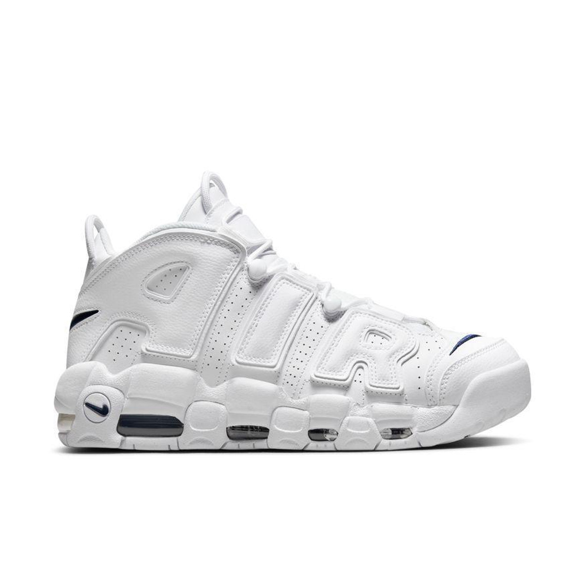 nike air uptempo 96 white and blue