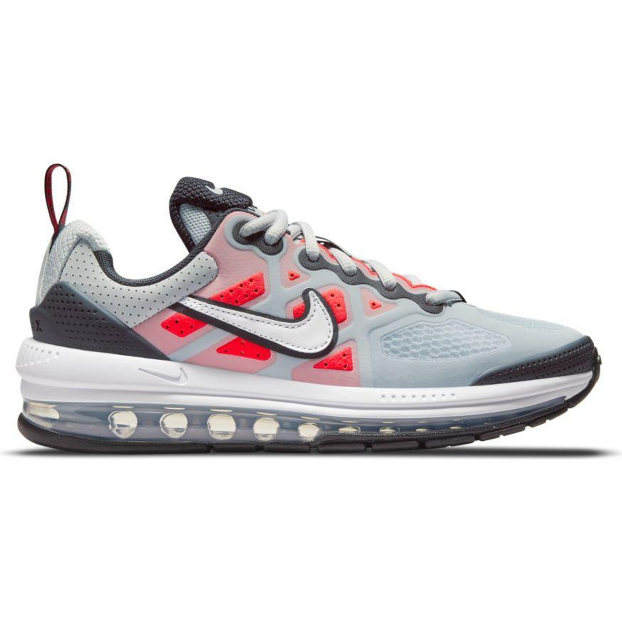 Nike Air Max Genome PURE PLATINUN/BRIGHT CRIMSON (GS) - SNEAKER HUB