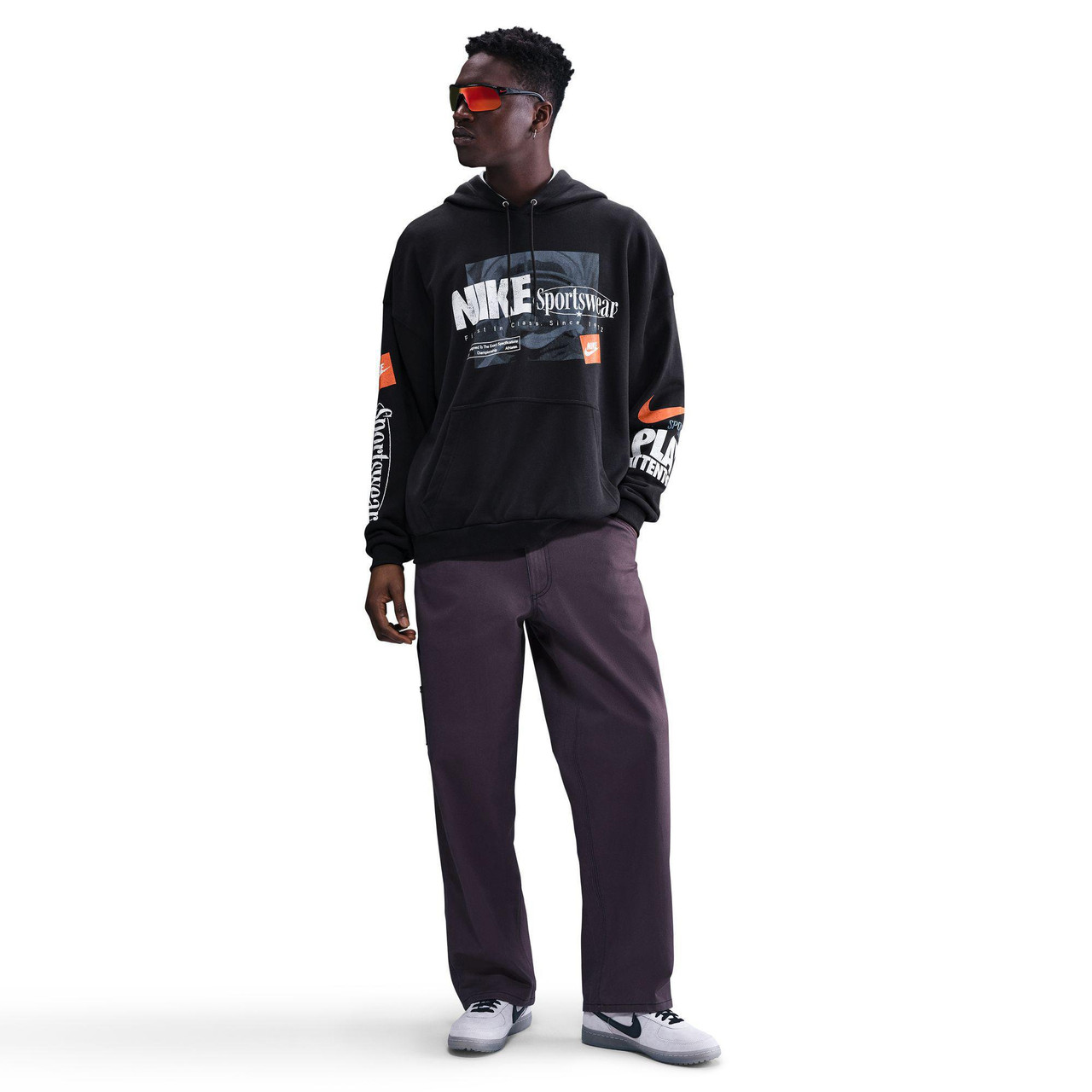★Nike★ Club Men's Oversized French Terry Pullover Hoodie Nike Club Men's Oversized French Terry Pullover Hoodie