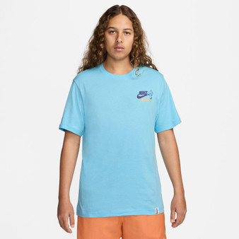 Nike Sportswear Men's T-Shirt BLUE SPICY