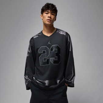 Jordan Brooklyn Men's Collegiate Hockey Jersey BLACK