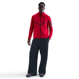 Nike Tech Men's Fleece Windrunner Full-Zip Jacket RED