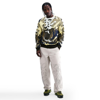 Nike Life Men's Wilderness Sweater SAIL/SOFT YELLOW