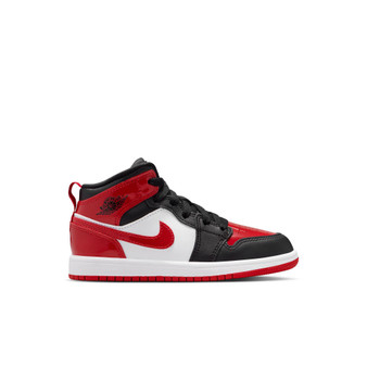Jordan 1 Mid SE "PATENT BRED TOE" (PS) Jordan 1 Mid SE "PATENT BRED TOE" (PS)