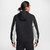 Nike Tech Men's Full-Zip Windrunner Hoodie BLACK/GREY Nike Tech Men's Full-Zip Windrunner Hoodie BLACK/GREY