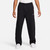 Nike Solo Swoosh Men's Open-Hem Fleece Pants BLACK Nike Solo Swoosh Men's Open-Hem Fleece Pants BLACK