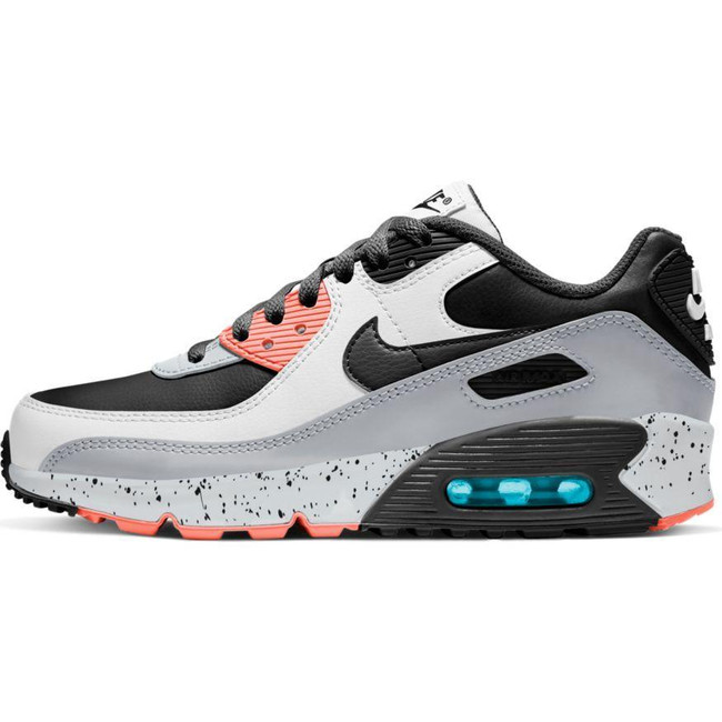 NIKE AIR MAX LTR (GS) WHITE/BLACK-TURF 