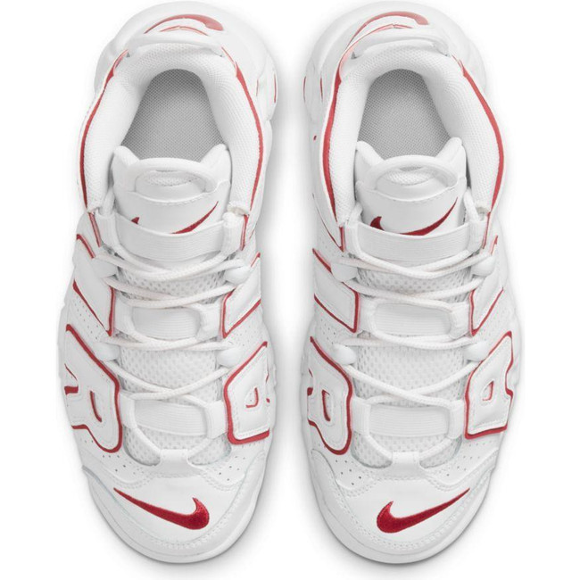 uptempo white red