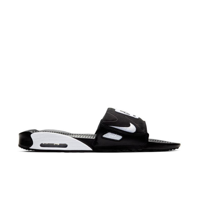 Nike Air Max 90 Slides BLACK/WHITE 