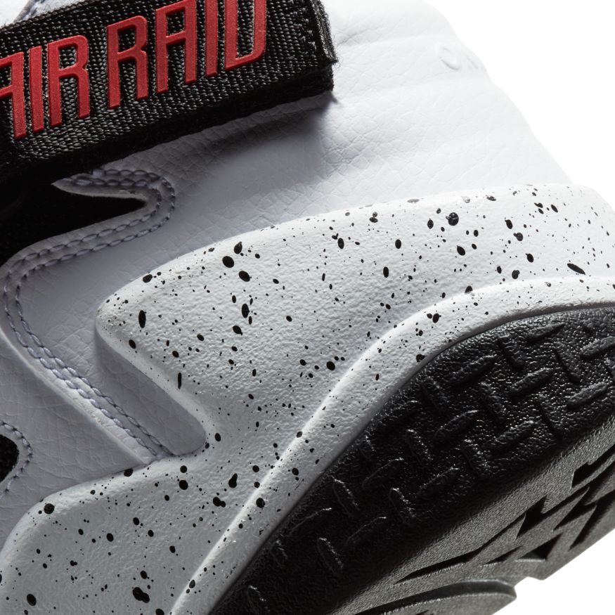 nike air raid black red