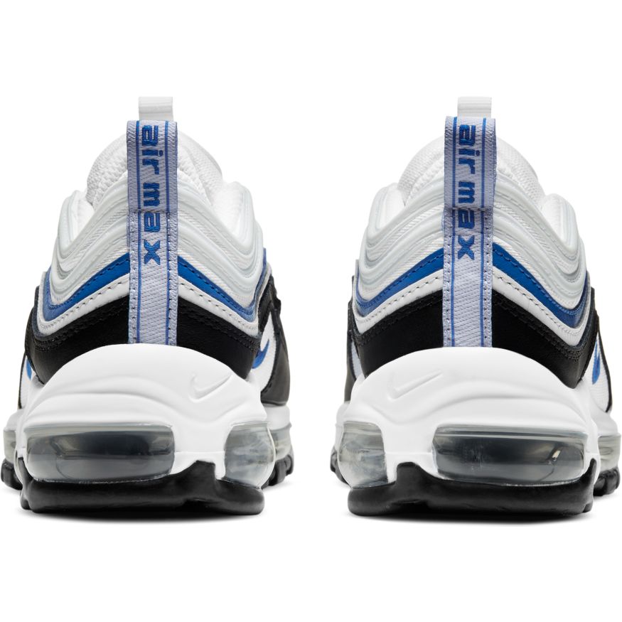 nike air max 95 midnight navy/pure platinum grade school boys' shoe