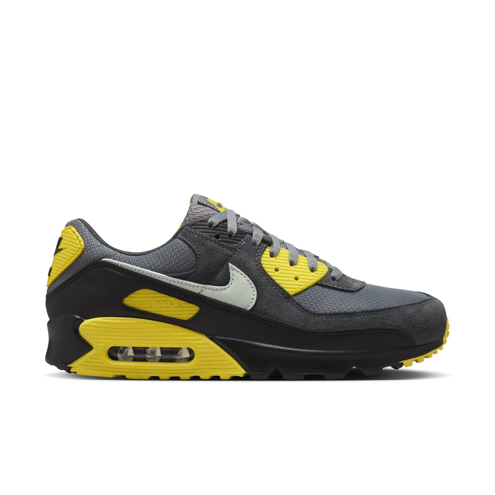 公式正規品!★ W AIR MAX 90 SMOKE CREAM Nike Air Max 90 SMOKE GREY/LIGHT SILVER-LIGHTENING - SNEAKER HUB