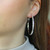 STRASS Hoop Earrings 5CM