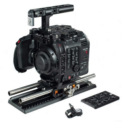 Bright Tangerine Expert Kit Camera Cage for Canon C300 Mark III