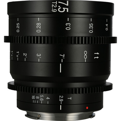 Venus Optics Laowa 7.5mm T/2.9 Zero-D S35 Cine Lens (Canon RF)