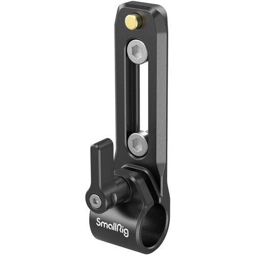 SmallRig 15mm Single Rod Clamp with Integrated NATO Rail