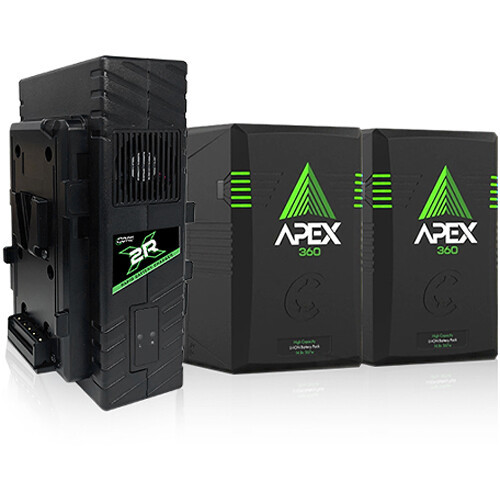 Core SWX 2 x APEX V-Mount Batteries with APEX Dual Charger Starter Kit