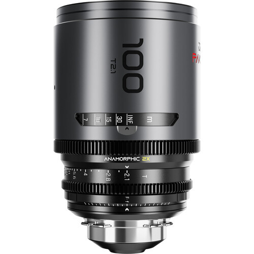 $199 Pre-Order Deposit for DZOFilm PAVO 100mm T2.1 2x Anamorphic Prime Lens (Neutral Coating, PL/EF Mount, Feet)