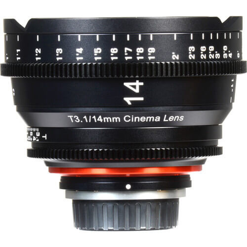 Rokinon Xeen 14mm T3.1 Lens for Micro Four Thirds Mount