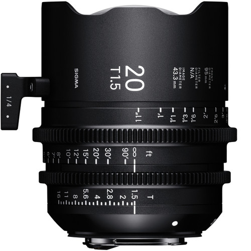 Sigma 20mm T1.5 FF High-Speed Prime (E Mount)