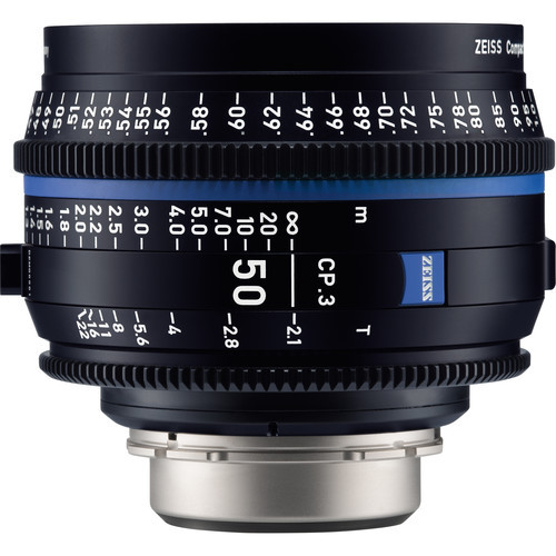 Zeiss CP.3 50mm T2.1 Compact Prime Lens (Nikon F Mount)
