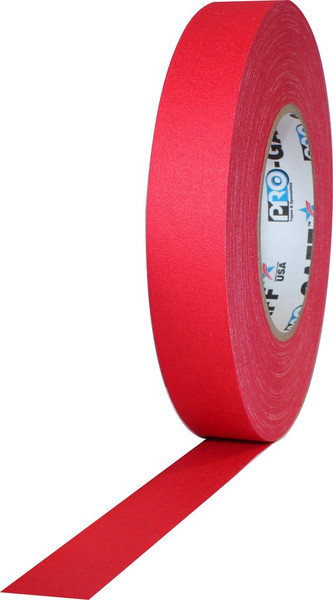 ProTapes Pro Gaffer Tape (1" x 55 yd, Red)