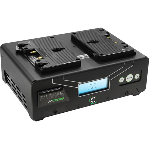 Core SWX Fleet Micro 3A Dual Charger for Gold-Mount Batteries