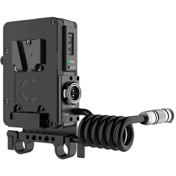Core SWX Helix Power Management Control Mount with Rod Clamp for ARRI Cameras (V-Mount)