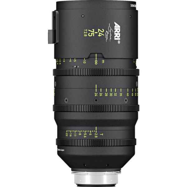 10% Pre-Order Deposit for ARRI 24-75mm T2.8 Signature Zoom Lens with LPL Mount (Feet)