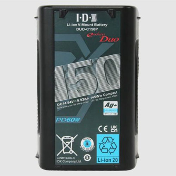 IDX System Technology DUO-C150P V-Mount Li-Ion Battery