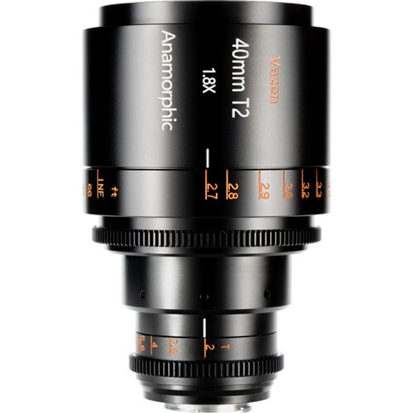 Vazen 40mm T2 1.8x Anamorphic Lens (RF Mount, Amber)