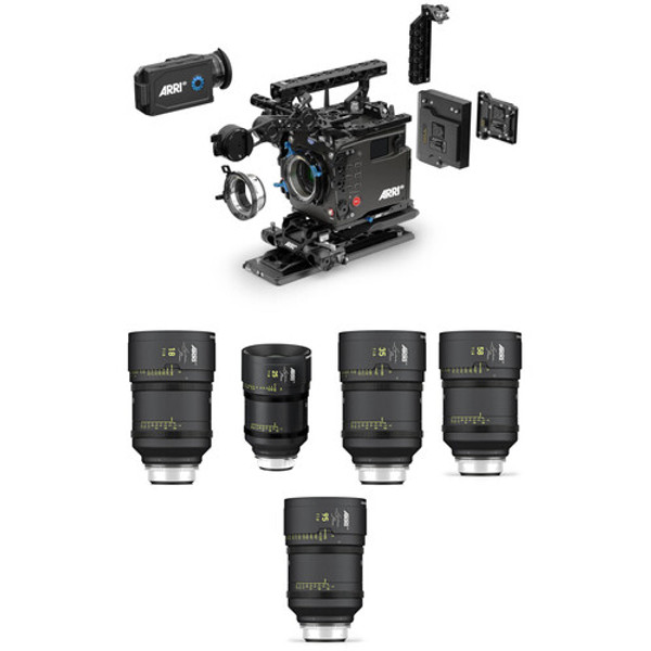 ARRI ALEXA 35 Production Set (15mm Studio) with 5x Signature Prime Lenses (Feet)