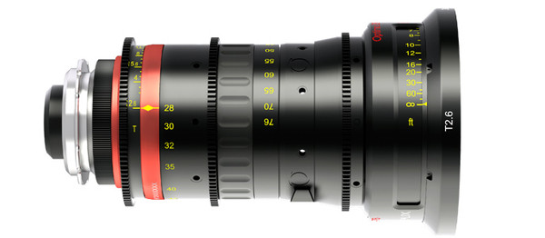 Angenieux Optimo 28-76mm T2.6 Zoom with ASU