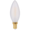 Girard Sudron LED Filament Smooth Flame Candle 2W E14 Frosted Very Warm White