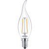 Philips Core Pro Bent-Tipped LED Candle 2W (25W) SES Clear Very Warm White