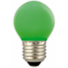 LED 45mm Round 1W E27 Green Calex