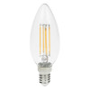 LED Candle Clear 4W SES 2700K 400lm Dimmable