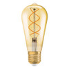 Ledvance Vintage 1906 LED ST64 4.5W Ultra Warm White E27 Gold Dimmable