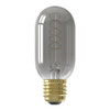 LED Filament Tubular Lamp 4W ES 45x110mm Titanium 1800K Dimmable Calex