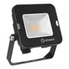 Compact Symmetrical Floodlight 10W 1000lm 4000K 100 Degrees IP65 in Black