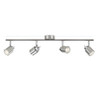 Meranti Spotlight Bar 230V in Matt Chrome (bulb is not included, max. 4x35W)