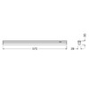 Ledvance Linear LED Switched 8W Batten 573mm Cool White IP20