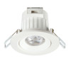Integrated LED IP44 Fixed Downlight White 20W 2025lm 4000K 74Deg