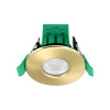 Brushed Brass IP65 Bezel for Start Eco LED Fixed Fire Rated Downlight