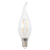 Calex LED Bent-Tipped Candle 3.5W (25W eq.) E14 Clear 2700K Dimmable