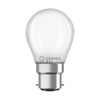 LED Golfball 45mm 4.8W (40W eqv.) B22d 2700K Frosted Dimmable