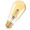 Vintage 1906 Classic LED ST64 6.5W (55W eqv.) E27 2400K Gold Dimmable