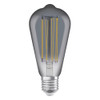 Vintage 1906 LED ST64 11W (42W eqv.) E27 1800K Smoke Dimmable