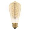 Vintage 1906 Classic LED ST64 7W (48W eqv.) E27 2200K Gold Dimmable