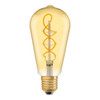 LED Vintage 1906 ST64 4W (28W eqv.) E27 2000K Gold Ledvance